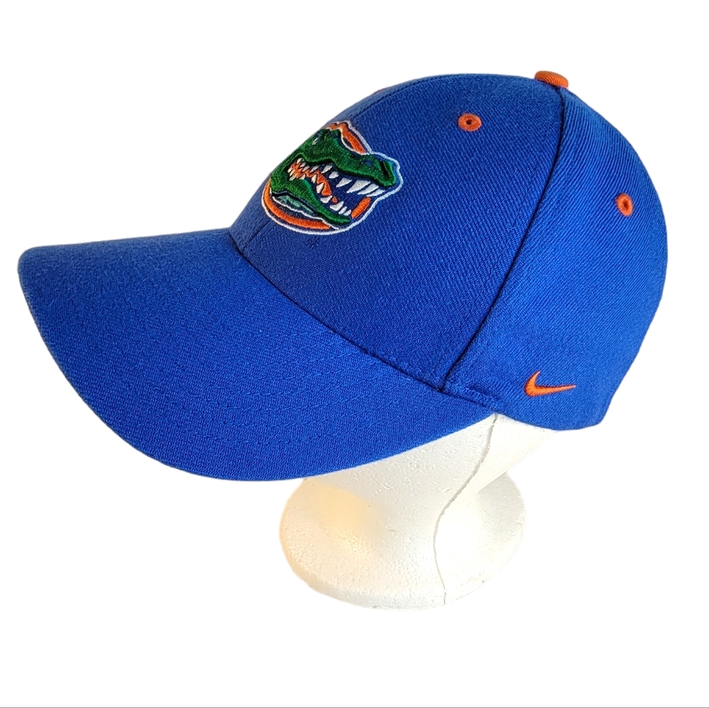 Nike Florida Gators Blue Orange Spell Out Closure Baseball Cap Adjustable Hat